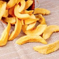 Lát đào màu vàng mất nước